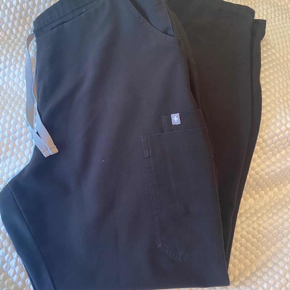 Figs Yola Scrub pants Black